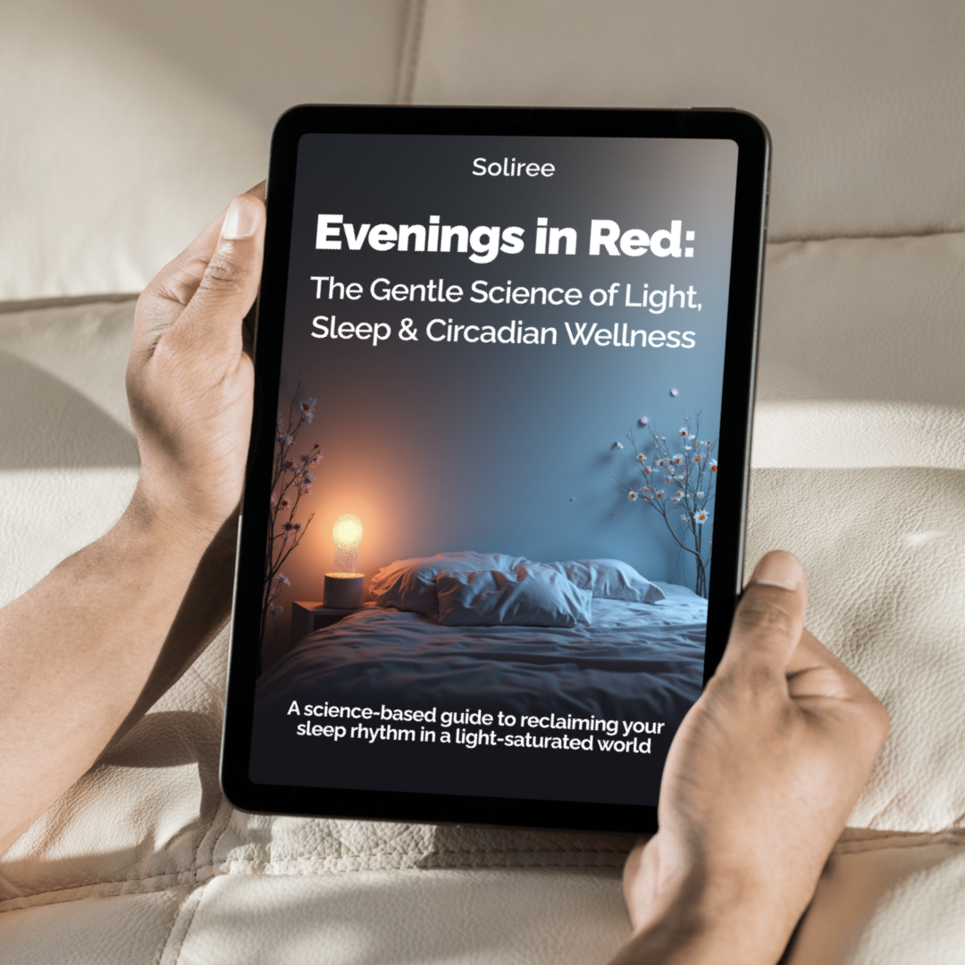 Evenings in Red: The Gentle Science of Light, Sleep & Circadian Wellness