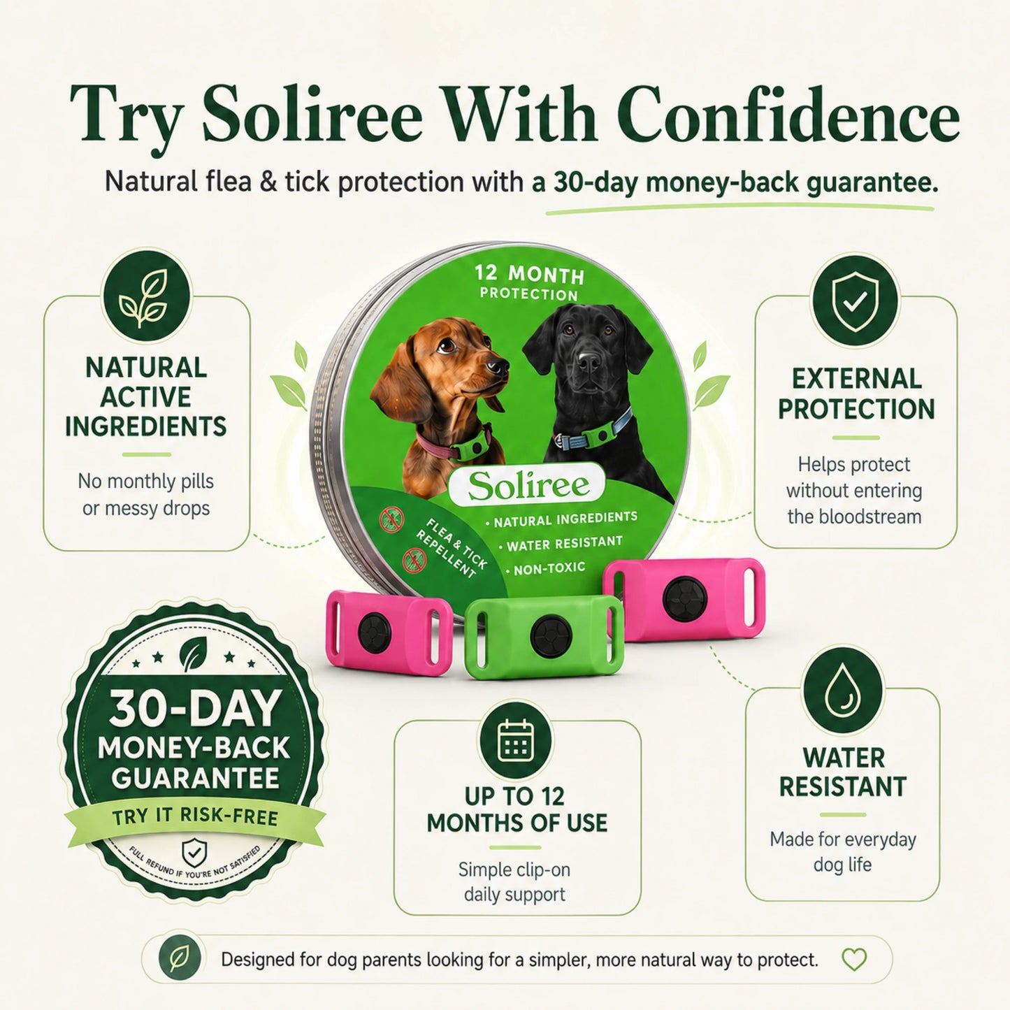 12-Month Flea & Tick Dogs Protection